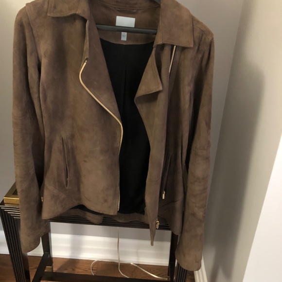 Suede Moto jacket - Picture 3 of 6